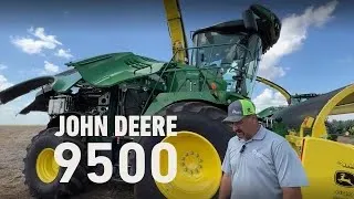 John Deere Self Propelled Forage Harvester Model 9500 Walkaround