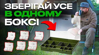 НАБІР КОРОБОК #CARPPRO LARGE TACKLE BOX + 6 BOXES - краще рішення для зберігання риболовних снастей!