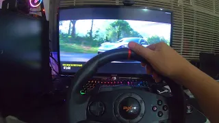 How to connect Forza Horizon 5 to PXN V900 and set profile steering wheel settings