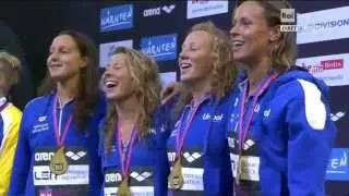 Berlino 2014 - 4x200: Ragazze d’Oro, miracolosa Pellegrini !…