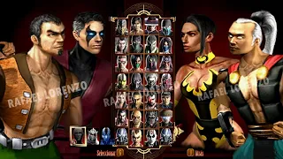 Mortal kombat 9 - All KLASSICS SKINS MK4 JAREK REIKO FUJIN TANYA KAI SHINNOK SCORPION skin MK9 mod