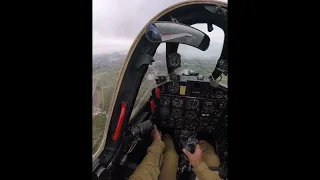 Démo Fouga Magister 70 ans Patrouille de France Salon de Provence