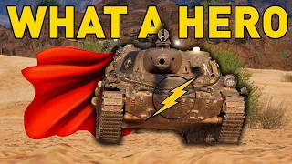 WHAT A HERO in World of Tanks!!!