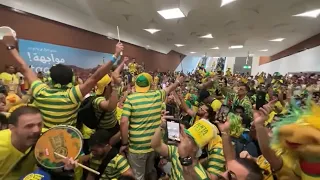 TORCIDA DO BRASIL NO METRÔ DO CATAR