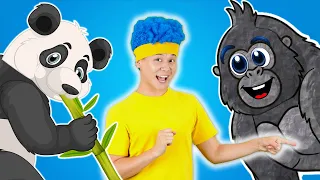 Different Animals (Big & Small, Tall & Short) | D Billions Kids Songs