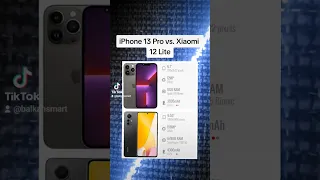 iPhone 13 Pro vs. Xiaomi 12 Lite