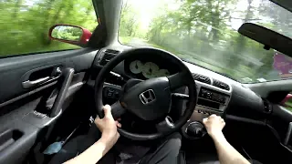 Little fun with civic EP1 (2004 1.4L 90HP stock)