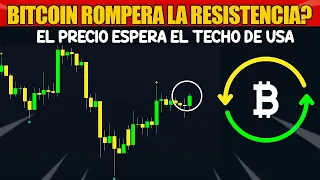 BITCOIN ROMPERA LA RESISTENCIA? | PRONOSTICO BITCOIN HOY ESPAÑOL