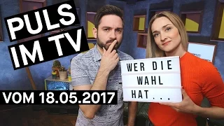 Wahlkampf & Wakeboarden (PULS im TV Sendung vom 18.05.2017)