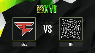 FaZe vs. NiP - Map 2 [Ancient] - ESL Pro League Season 17 - Upper bracket