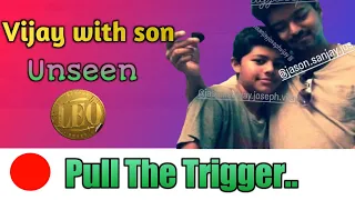 Thalapathy Vijay son Jason Sanjay Pull the trigger #leo #kollywood #tamil