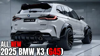 2025 BMW X3 (G45) Unveiled - Finally! The long-awaited SUV!