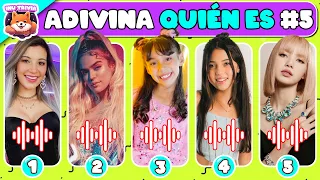 Adivina Quién Es #5 💖✨ Daniela Bustillos , Soy Pau, Peso Pluma, Karol G, Lisa, Lulu 99