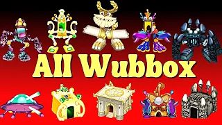 ALL WUBBOX  - GOLD EPIC - UP/DOWN BOX "MY SINGING MONSTERS@KOROBASYCH