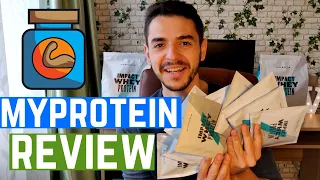Myprotein Review Impact Whey Protein | 11 Flavours Taste Test + Surprise Flavour