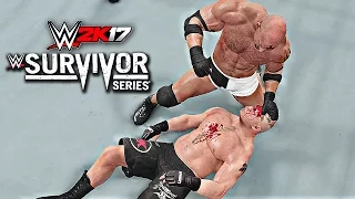 WWE Survivor Series 2016 - Goldberg vs Brock Lesnar (Da Man Bill Goldberg's Last Match)