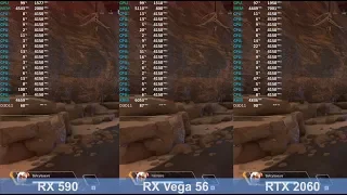 Apex Legends Radeon RX 590 vs Radeon RX Vega 56 vs GeForce RTX 2060 - Gameplay Benchmark Test