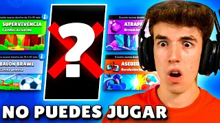 NO PUEDES JUGAR A ESTE MODO de JUEGO POR UN ERROR en BRAWL STARS