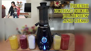 preethi zodiac juicer jar review and demo in tamil/preethi zodiac/no filtering easy juicing