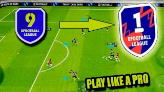 How to play like a PRO in efootball mobile 2024