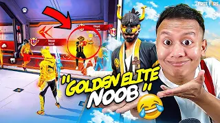 Pro V Badge Girl called Golden S01 a Noob 🤐 Tonde Gamer - Free Fire India