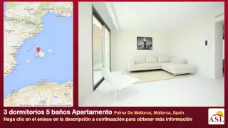 3 dormitorios 5 baños Apartamento se Vende en Palma De Mallorca, Mallorca, Spain