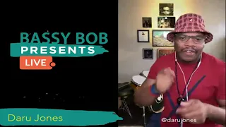 Daru Jones on Bassy Bob Presents live Interview Recap ft. @noxxjones VIDEO PREMIERE!