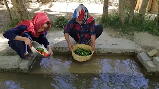 Village Life Afghanistan | Cooking The Bestokra Stew | @TastyFoodies