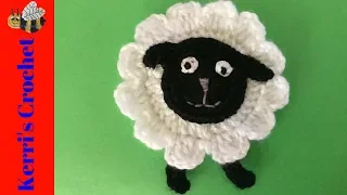 Easy Sheep Crochet Tutorial - Crochet Beginner Tutorial