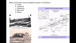 ATMS 120 Online: Tornadoes and Supercells (Part 1)