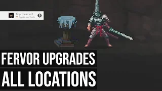 All Fervor Upgrades Locations (Baptism of Faith Trophy) - Blasphemous