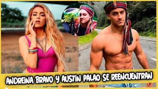 ANDREINA BRAVO Y AUSTIN PALAO SE BESAN EN SU REENCUENTRO??