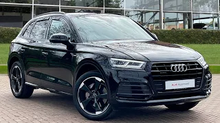 Approved Used Audi Q5 Black Edition 40 TDI quattro 190 PS S tronic at Stafford Audi.