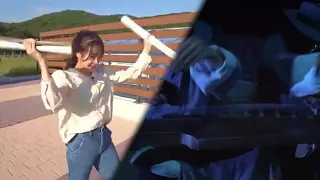 Master Chuu vs The Harpists Attack scene from Kung Fu Hustle