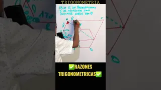 HEXAGONOS REGULARES EN EL TEMA DE RAZONES TRIGONOMETRICAS