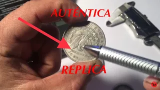 🚨 COMO IDENTIFICAR MONEDAS FALSAS !! Sin necesidad de los accesorios adecuados..