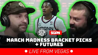 March Madness Bracket Picks + College Basketball Futures (Ep. 1926)