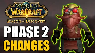 BIG Phase 2 Changes in Season of Discovery Classic WoW