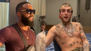 EXPLICIT: Heated Brawl Almost Breaks Out Over Mom at Jake Paul vs. Tyron Woodley Presser