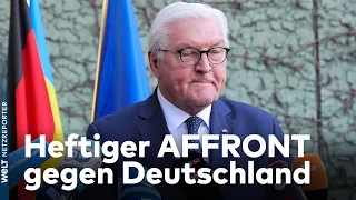 "IN KIEW NICHT GEWÜNSCHT": Ukraine-Reise von Bundespräsident Steinmeiers geplatzt