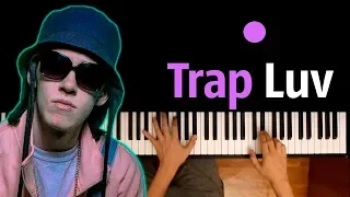 Big Baby Tape - Trap Luv ● караоке | PIANO KARAOKE ● ᴴᴰ + НОТЫ & MIDI