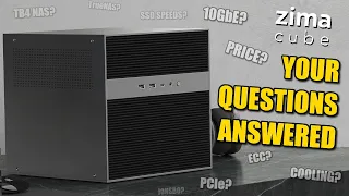 The Zimacube NAS - Your Questions Answered (Price, PCIe, 10GbE, ECC and more)