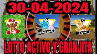 SUPER DATOS PARA🌹LOTTO ACTIVO y GRANJITA 30/04/2024#lottoactivo#lagranjita#datosparahoy#datosdehoy