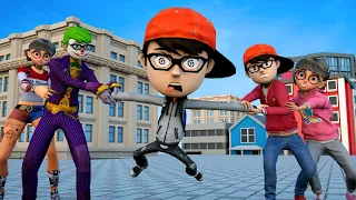 SQUID GAME 오징어 게임 vs Scary Teacher 3D Good Family Gold Sister JokerNick & Tani HarleyQuin Animation