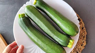 INCREDIBLE zucchini taste better than meat 😋 Delicious healthy breakfast in 5 minutes.