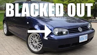 How to Blackout Your Headlight Housing