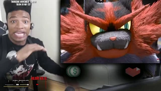 ETIKA REACTS TO KEN & INCINEROAR REVEAL IN SUPER SMASH BROS ULTIMATE