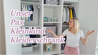 Kleinkind Kleiderschrank 💙 (Ikea Pax) Kinderzimmer organisieren + 5 Vorteile 👶I Alinasfamilytime