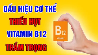 Dấu Hiệu Cảnh Báo Cơ Thể Đang Thiếu Vitamin B12 TRẦM TRỌNG, Cần Bổ Sung Ngay Trước khi Quá Muộn