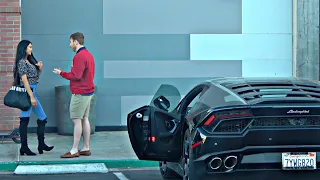 Spoiled Rich Kid Picking Up Girls with a Lamborghini